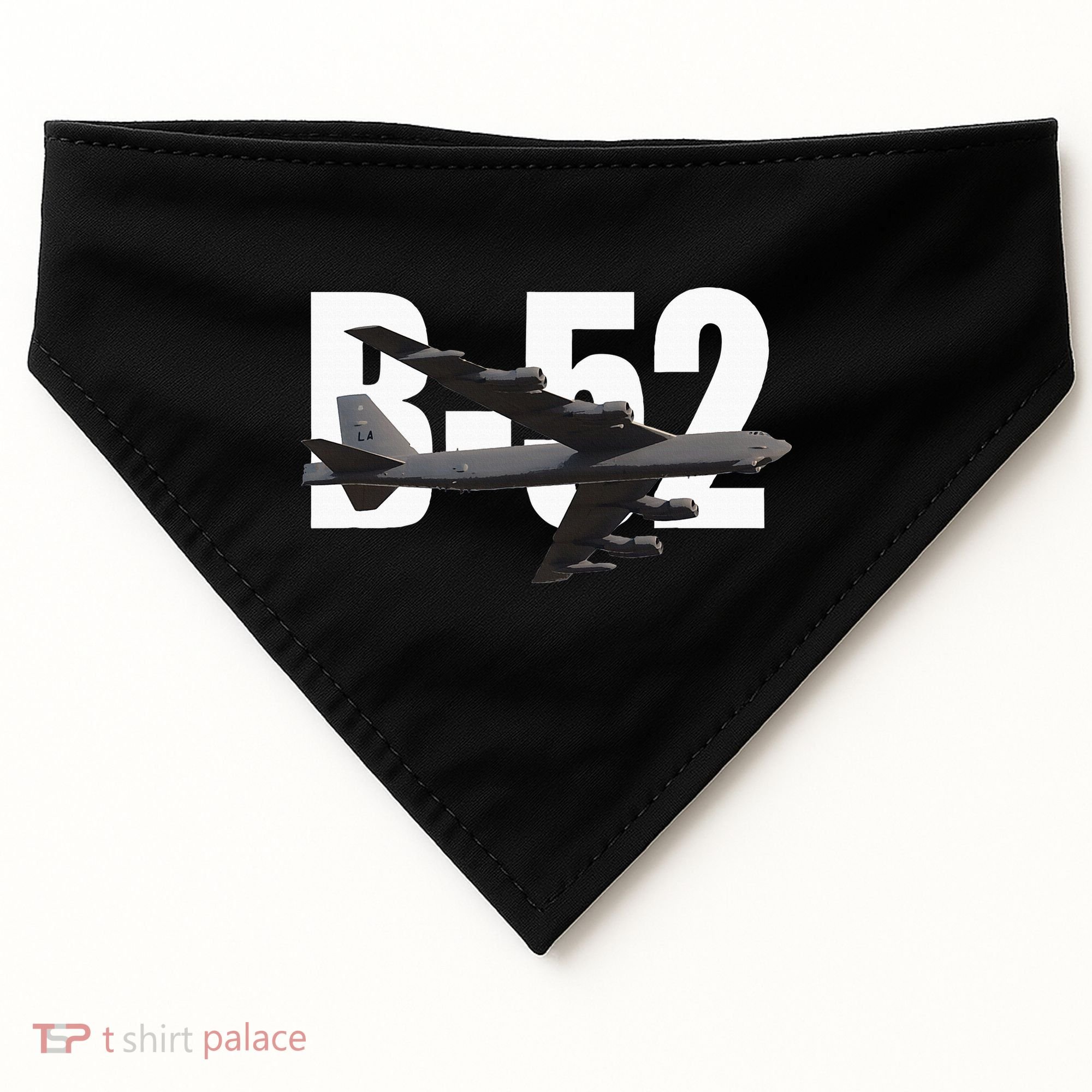 B52 Stratofortress Bomber Plane Aircraft USA-Made Doggie Bandana