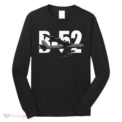 B52 Stratofortress Bomber Plane Aircraft Long Sleeve Shirt