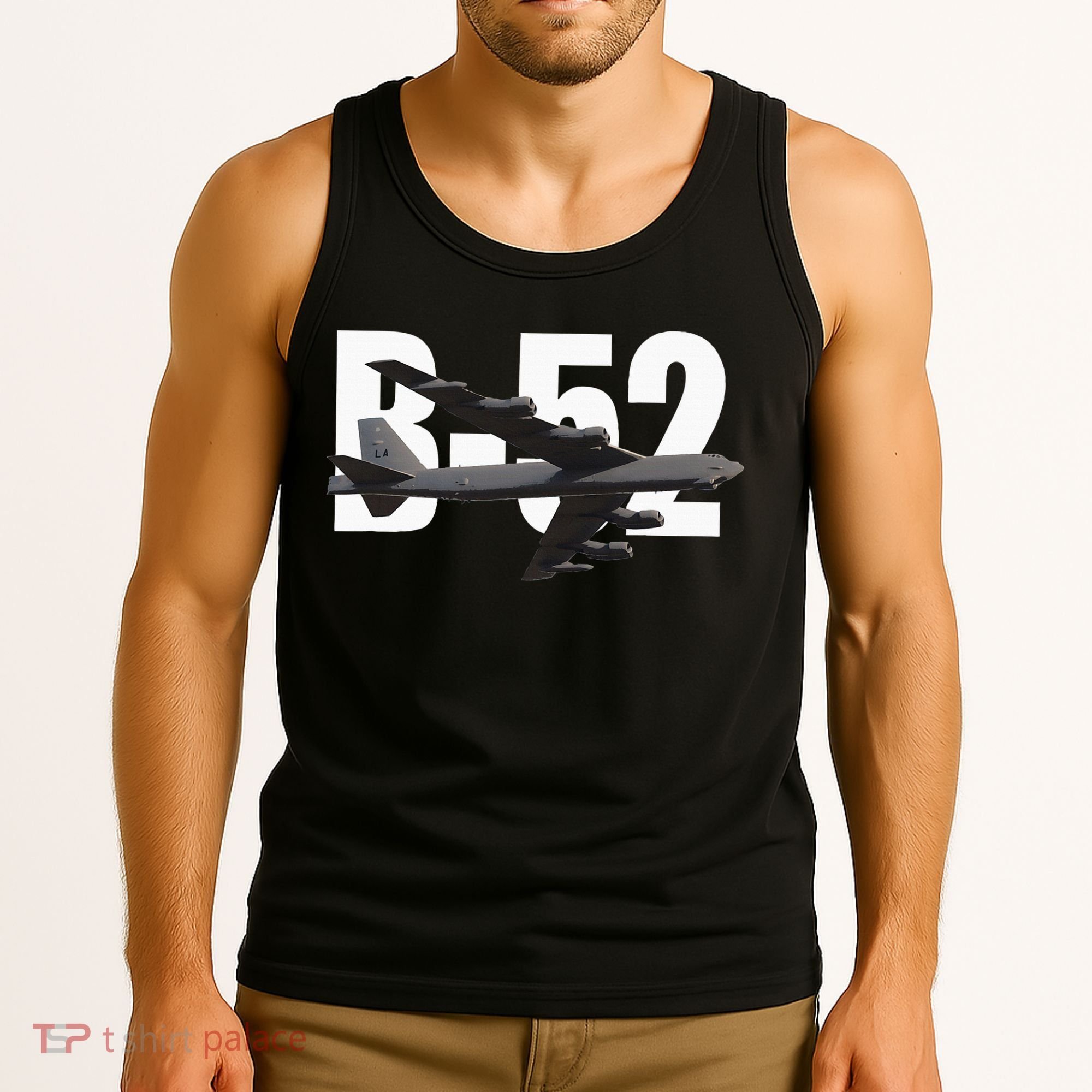 B52 Stratofortress Bomber Plane Aircraft Tank Top