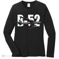 B52 Stratofortress Bomber Plane Aircraft Women's Long Sleeve Shirt thumb 0