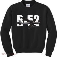 B52 Stratofortress Bomber Plane Aircraft Kids Sweatshirt thumb 0