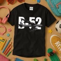 B52 Stratofortress Bomber Plane Aircraft Kids T-Shirt thumb 3