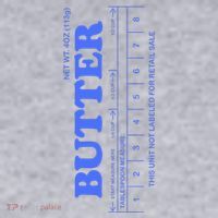 Butter Stick Blue Funny Women's Sweatshirt thumb 2