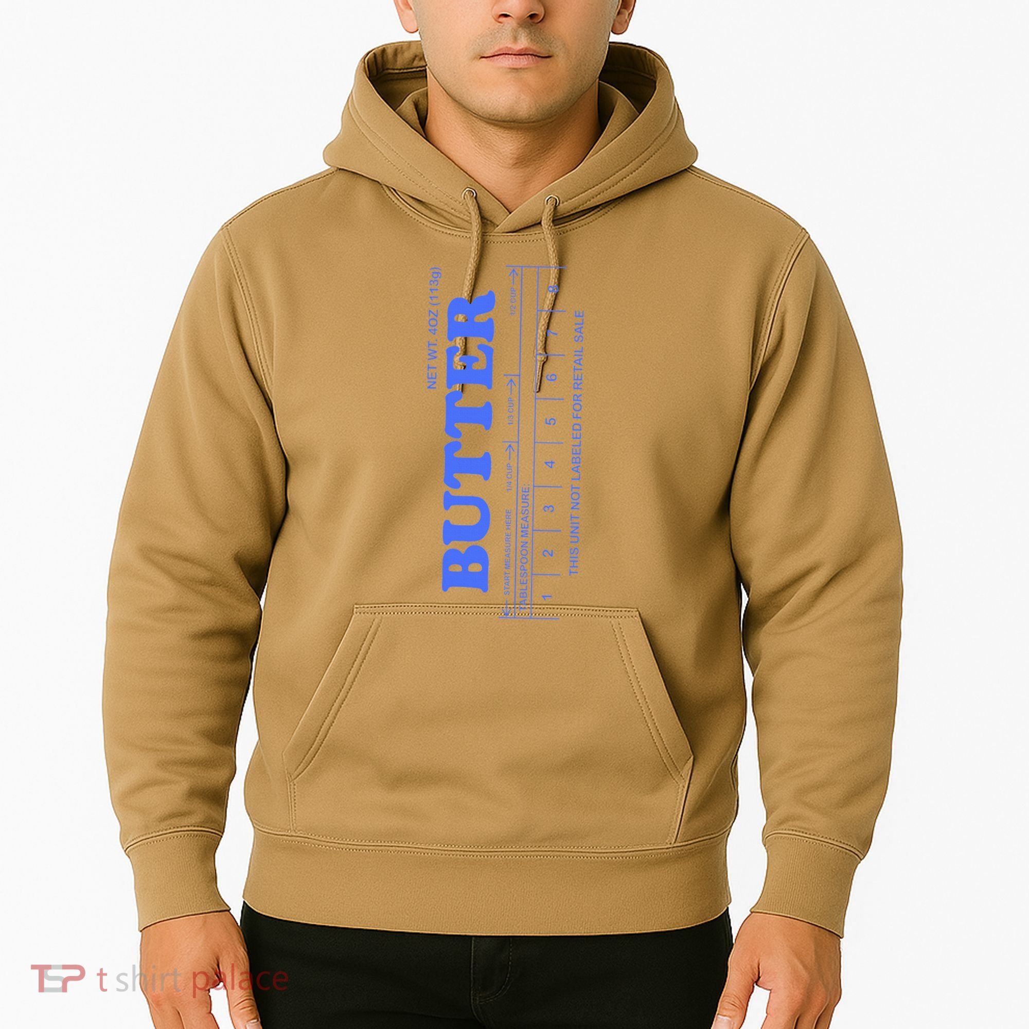 Butter Stick Blue Funny Hoodie