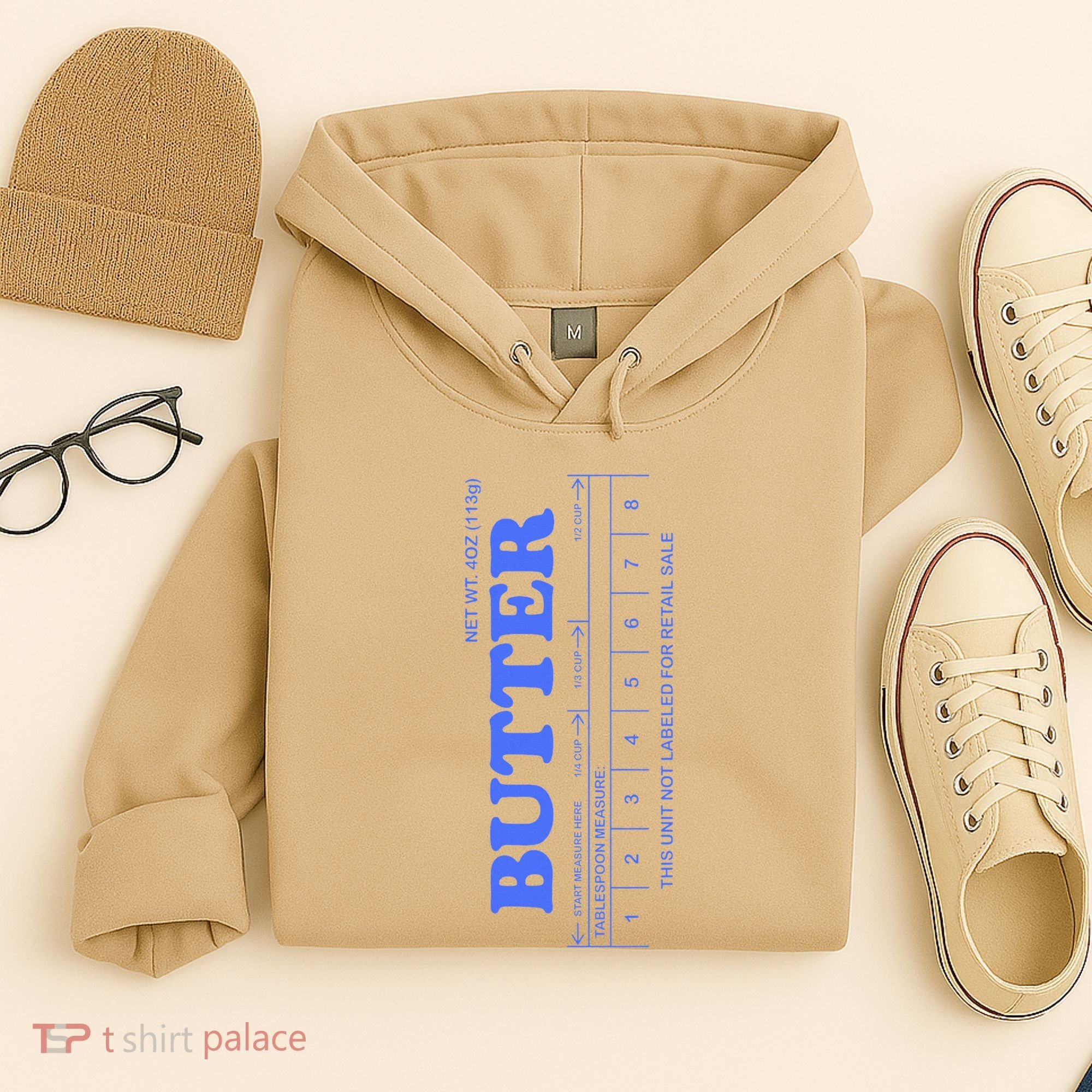 Butter Stick Blue Funny Hoodie