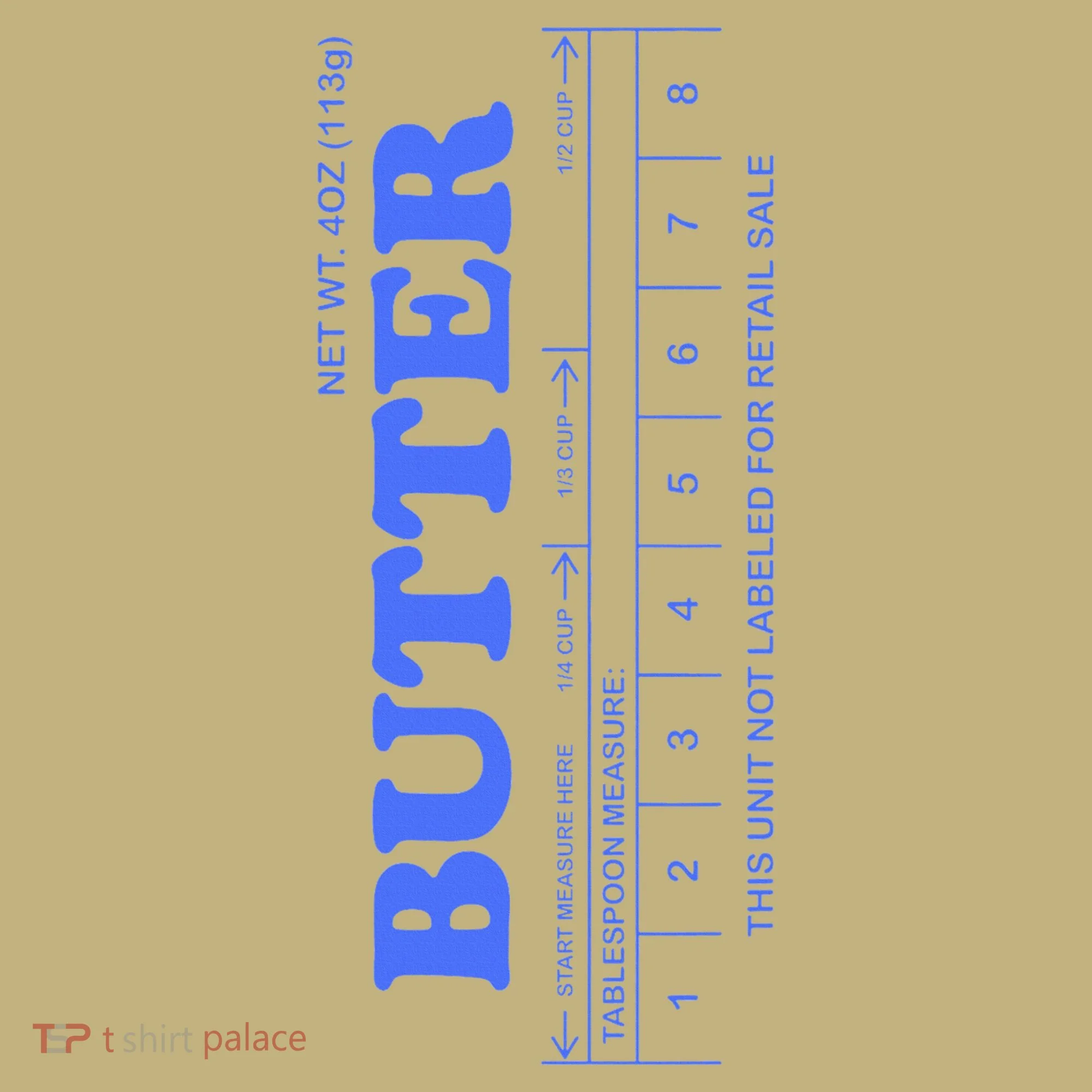 Butter Stick Blue Funny Hoodie