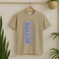 Butter Stick Blue Funny T-Shirt thumb 2