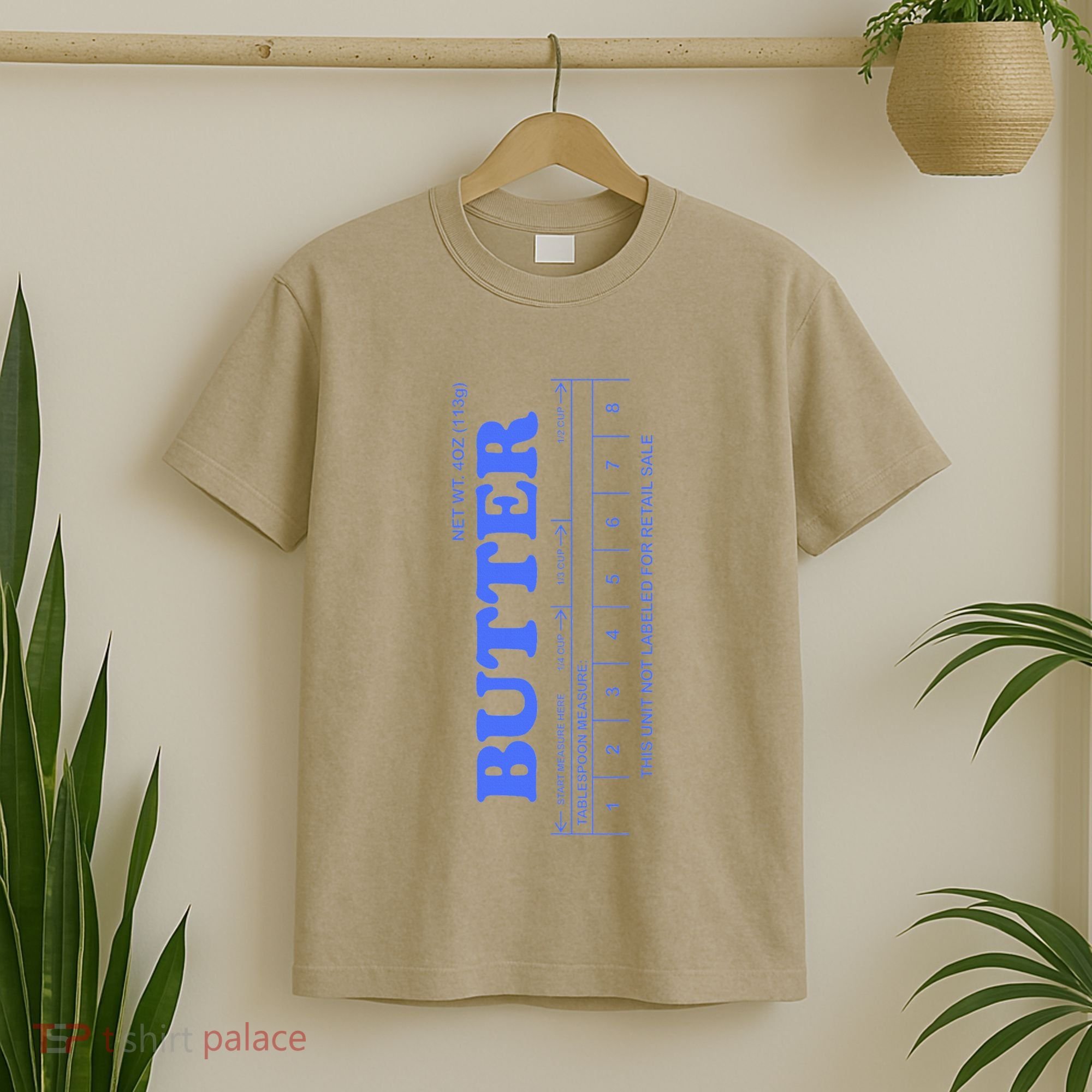 Butter Stick Blue Funny T-Shirt