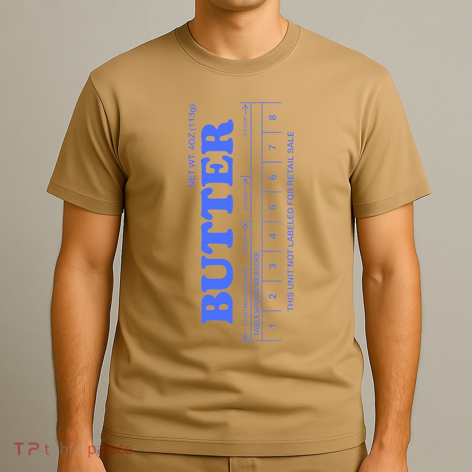 Butter Stick Blue Funny T-Shirt