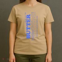 Butter Stick Blue Funny T-Shirt thumb 4