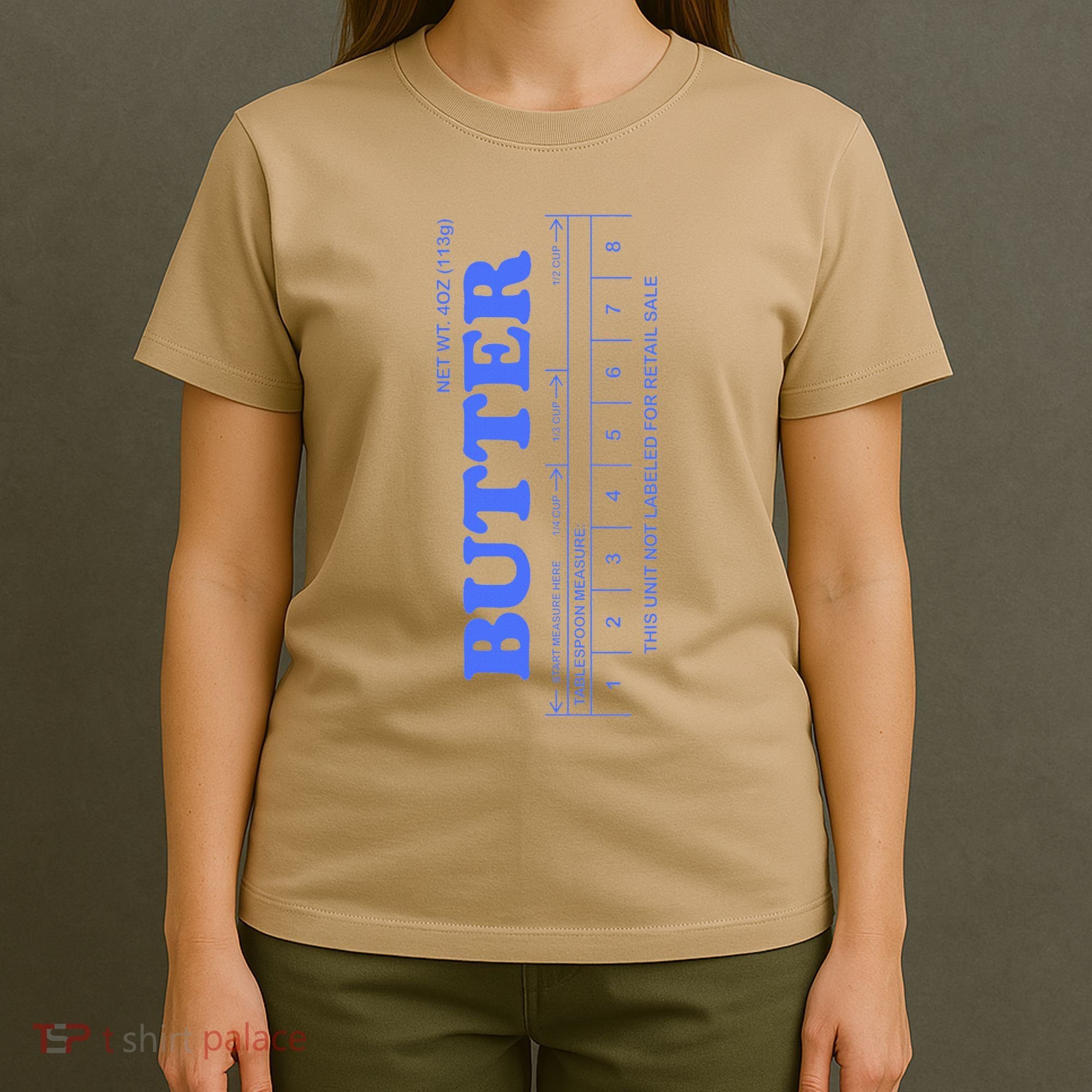 Butter Stick Blue Funny T-Shirt