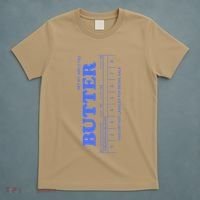 Butter Stick Blue Funny T-Shirt thumb 5