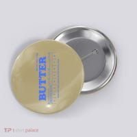 Butter Stick Blue Funny Button thumb 0
