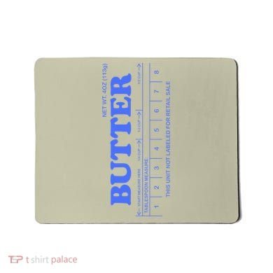 Butter Stick Blue Funny Mousepad