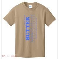 Butter Stick Blue Funny Kids T-Shirt thumb 0