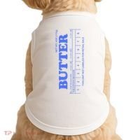 Butter Stick Blue Funny Doggie Tank thumb 0