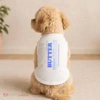 Butter Stick Blue Funny Doggie Tank thumb 2