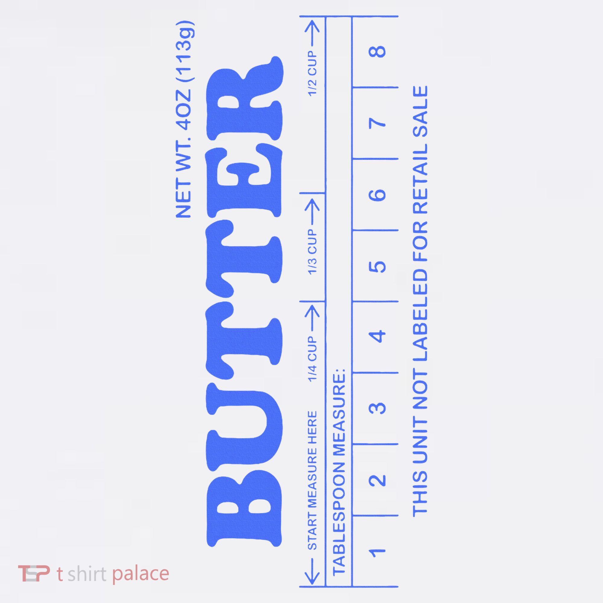 Butter Stick Blue Funny Bucket Hat