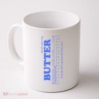 Butter Stick Blue Funny Coffee Mug thumb 0