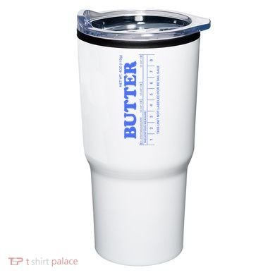 Butter Stick Blue Funny Tumbler