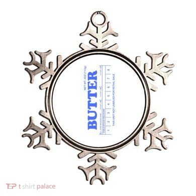 Butter Stick Blue Funny Ornament