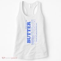 Butter Stick Blue Funny Women's Tank Top thumb 0