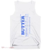 Butter Stick Blue Funny Tank Top thumb 0
