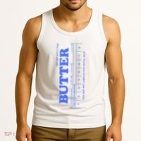 Butter Stick Blue Funny Tank Top thumb 3