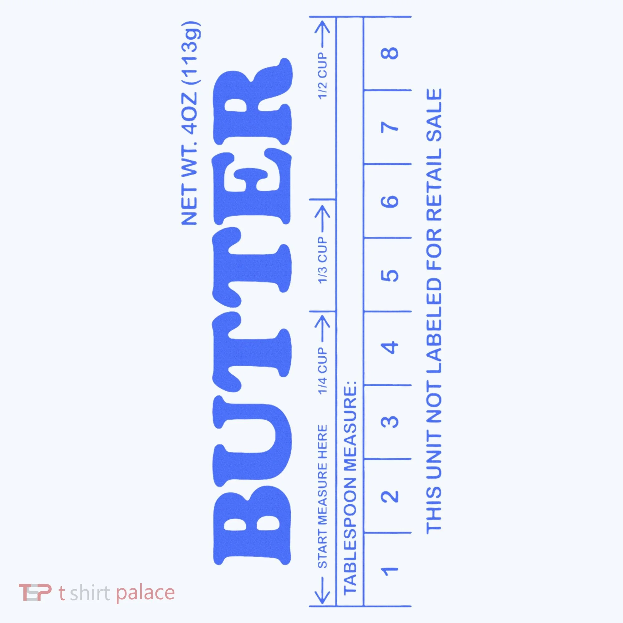 Butter Stick Blue Funny Tank Top