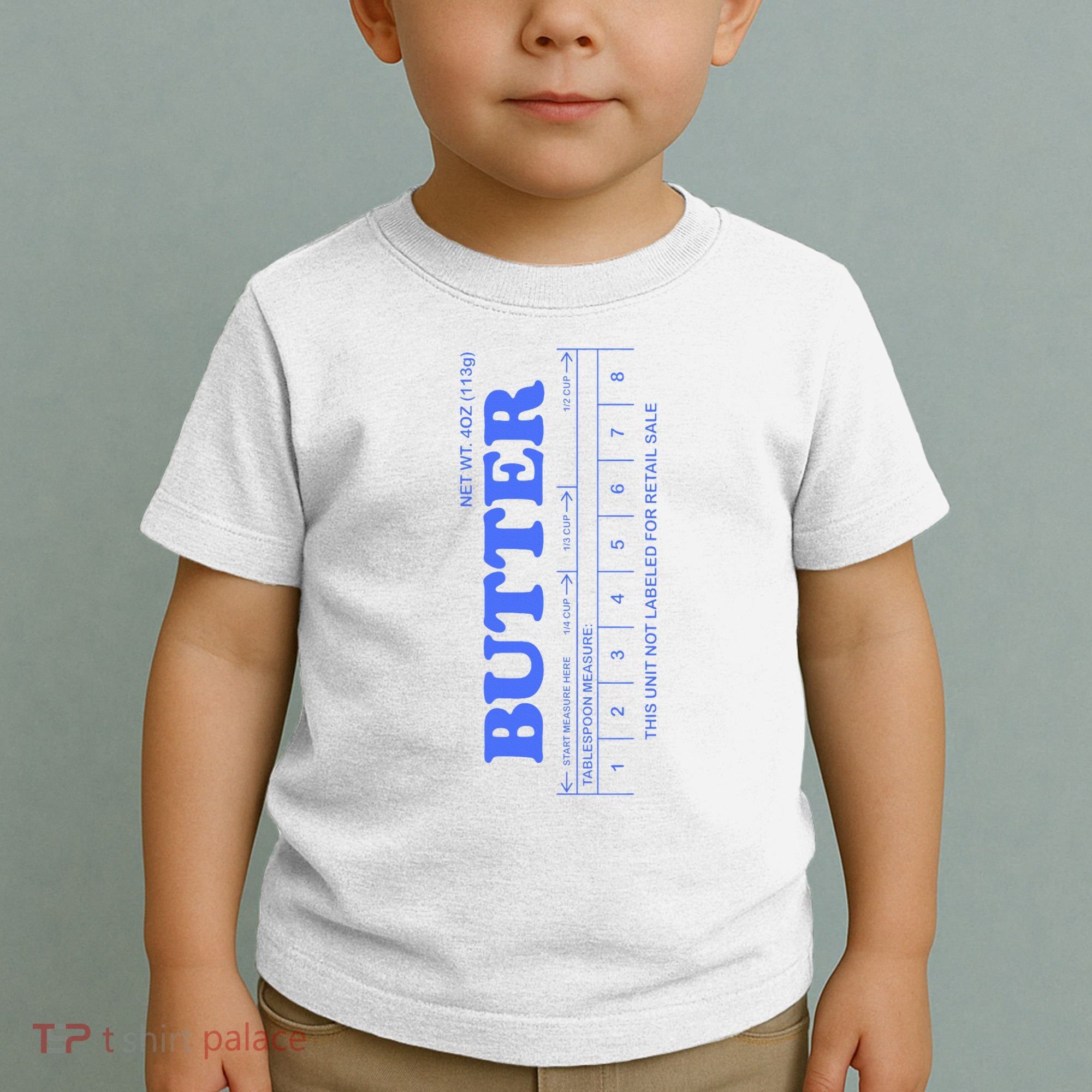 Butter Stick Blue Funny Toddler T-Shirt