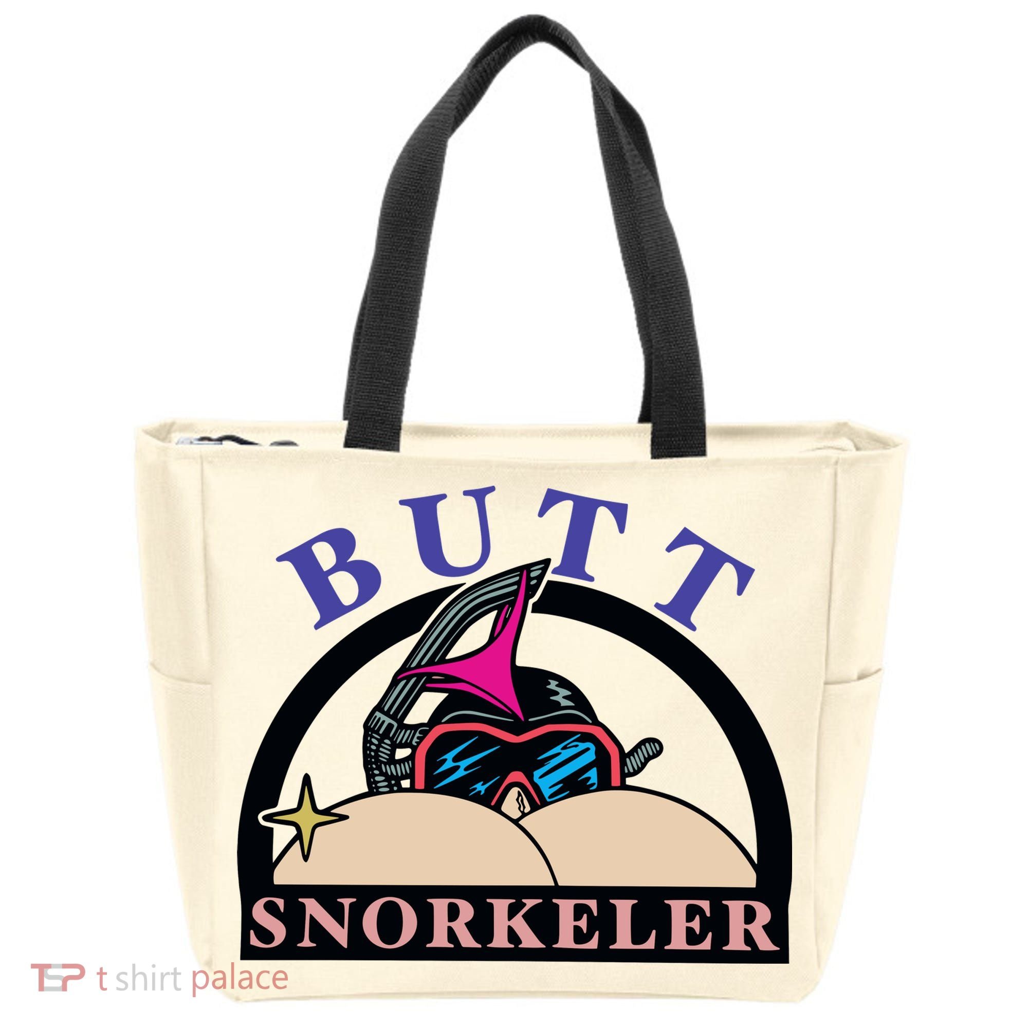 Butt Snorkeler Tote Bag