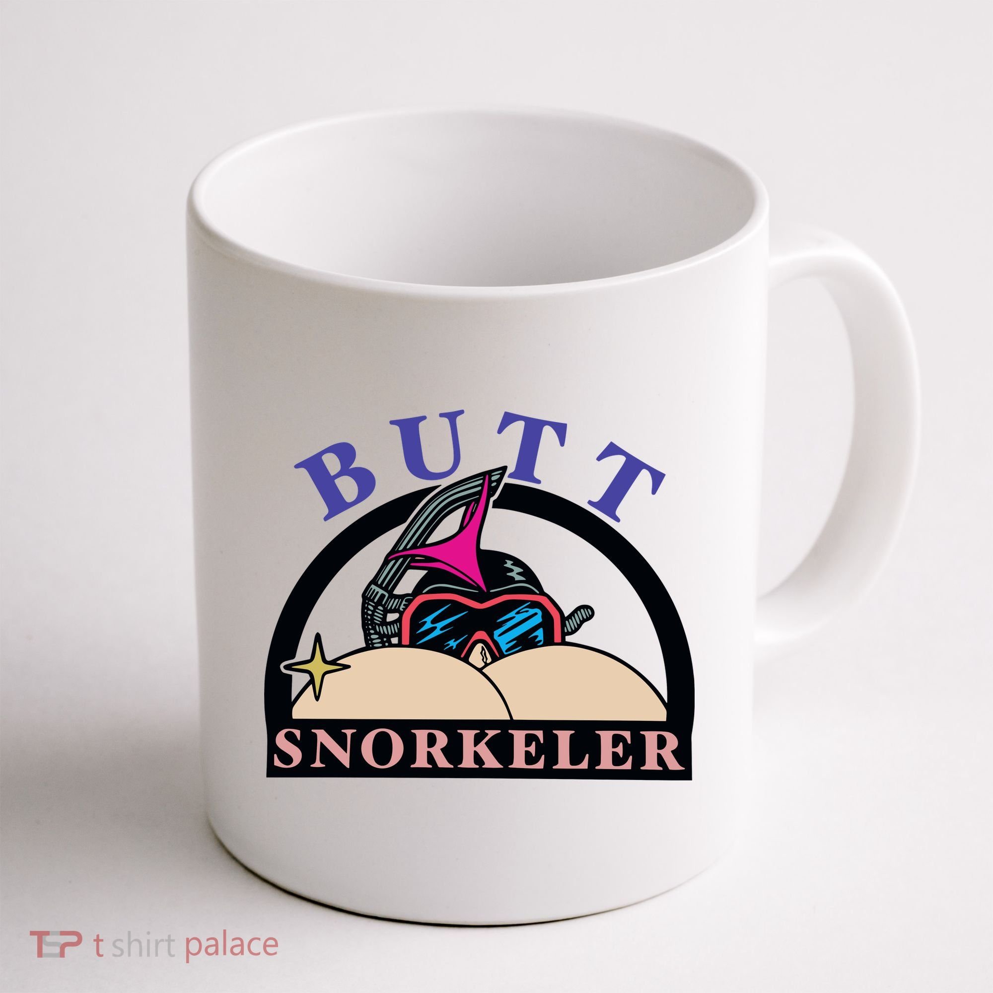 Butt Snorkeler Coffee Mug