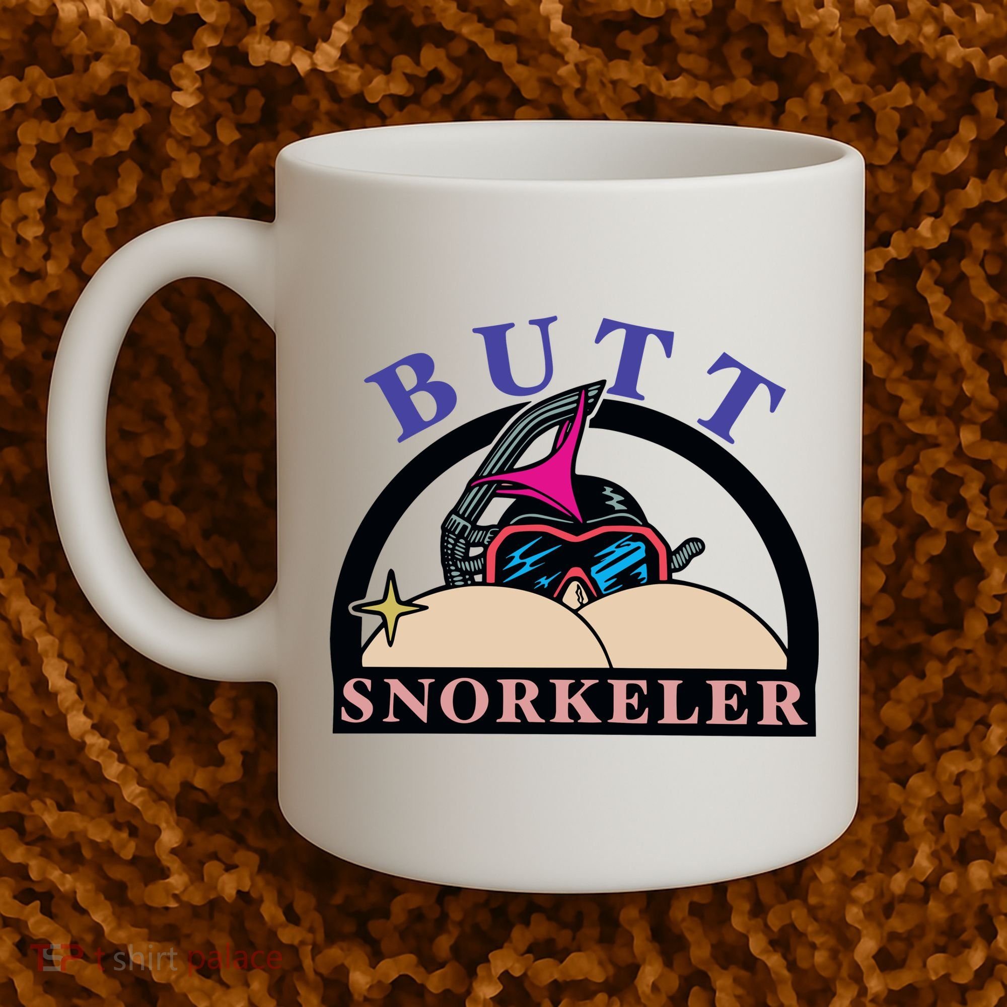 Butt Snorkeler Coffee Mug