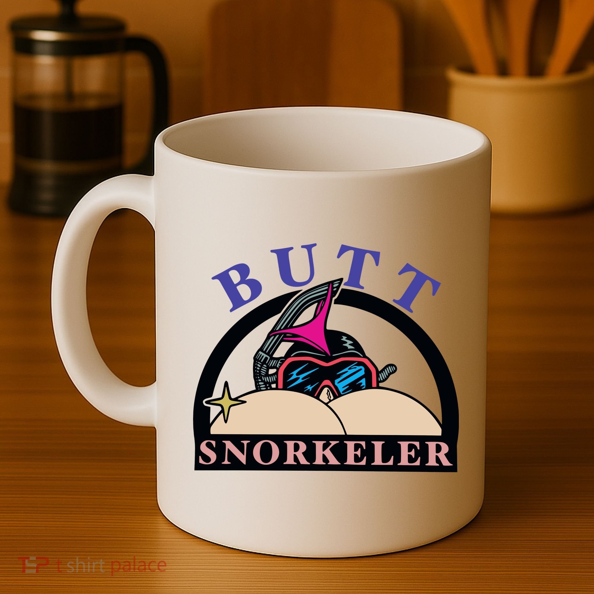 Butt Snorkeler Coffee Mug