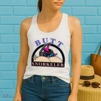 Butt Snorkeler Women's Tank Top thumb 2
