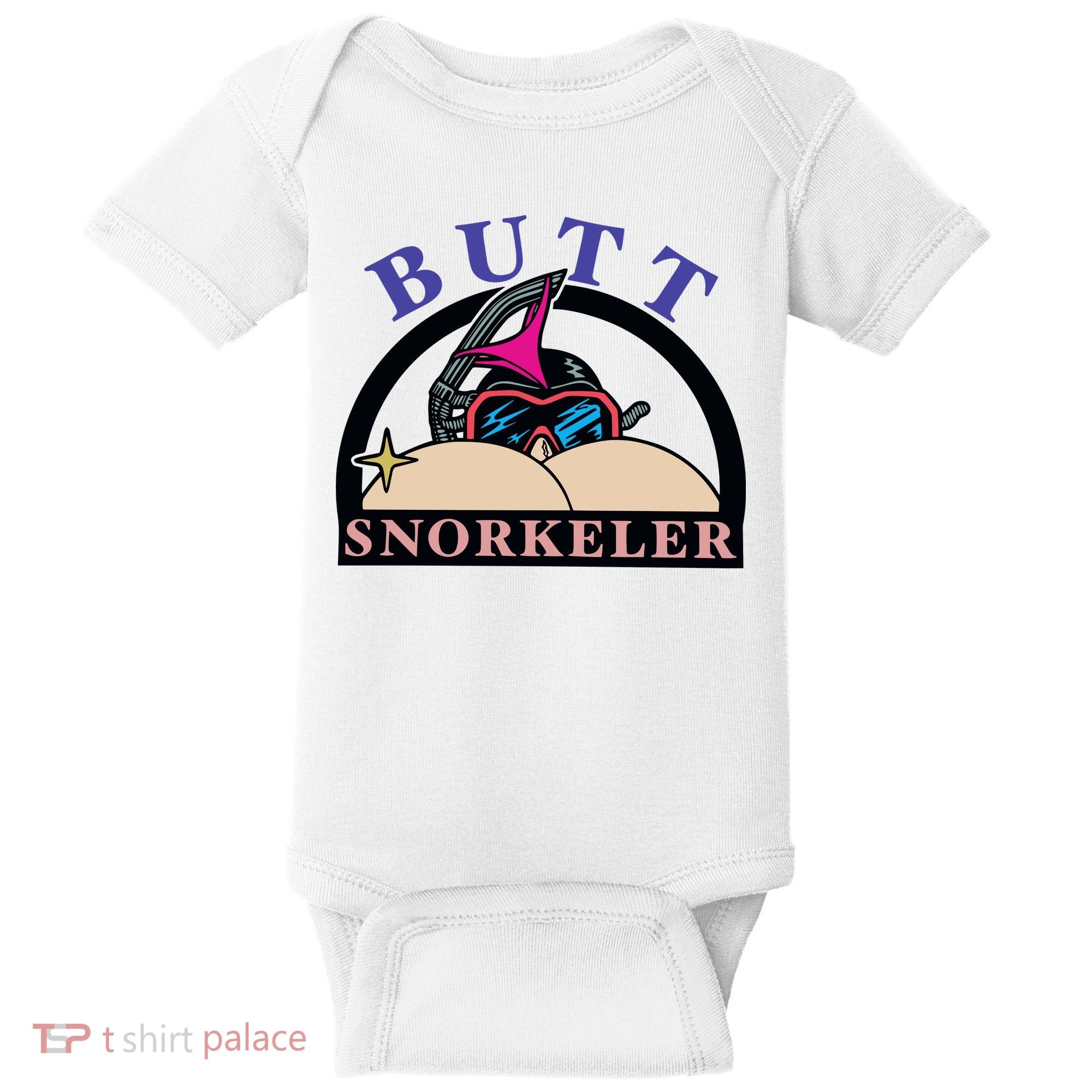 Butt Snorkeler Baby Bodysuit