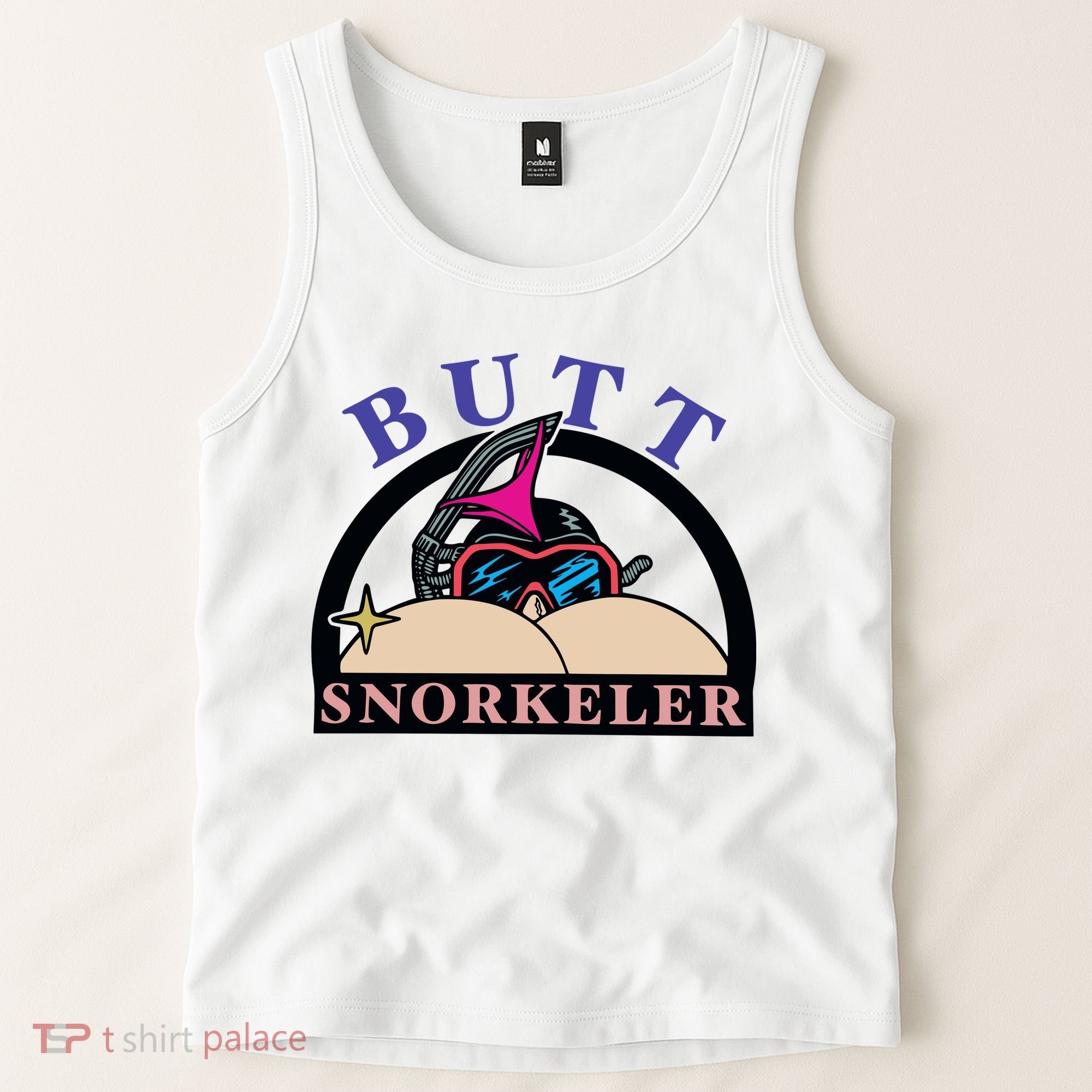 Butt Snorkeler Tank Top