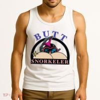 Butt Snorkeler Tank Top thumb 3