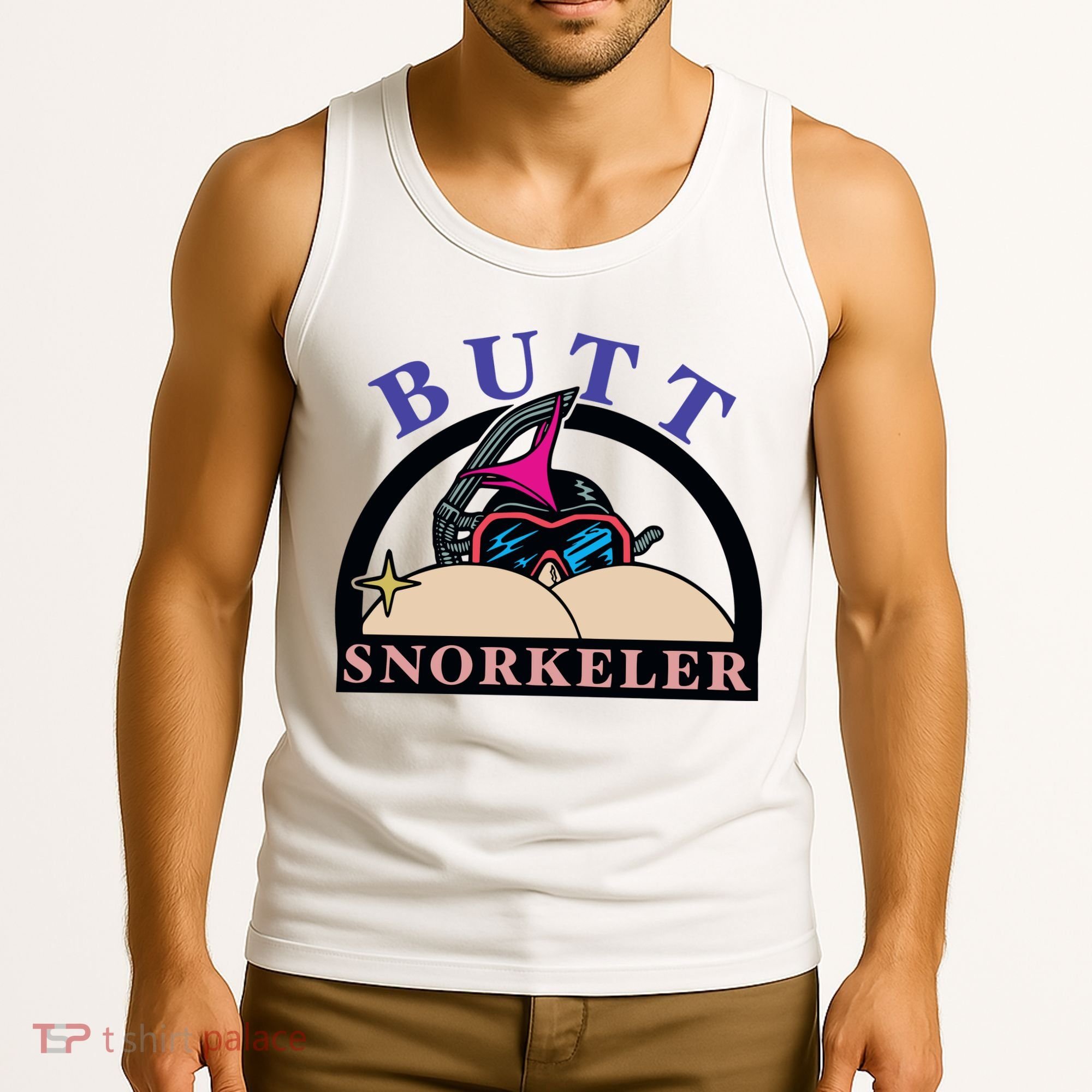 Butt Snorkeler Tank Top