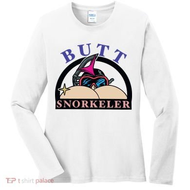 Butt Snorkeler Women's Long Sleeve Shirt