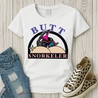 Butt Snorkeler Women's T-Shirt thumb 3
