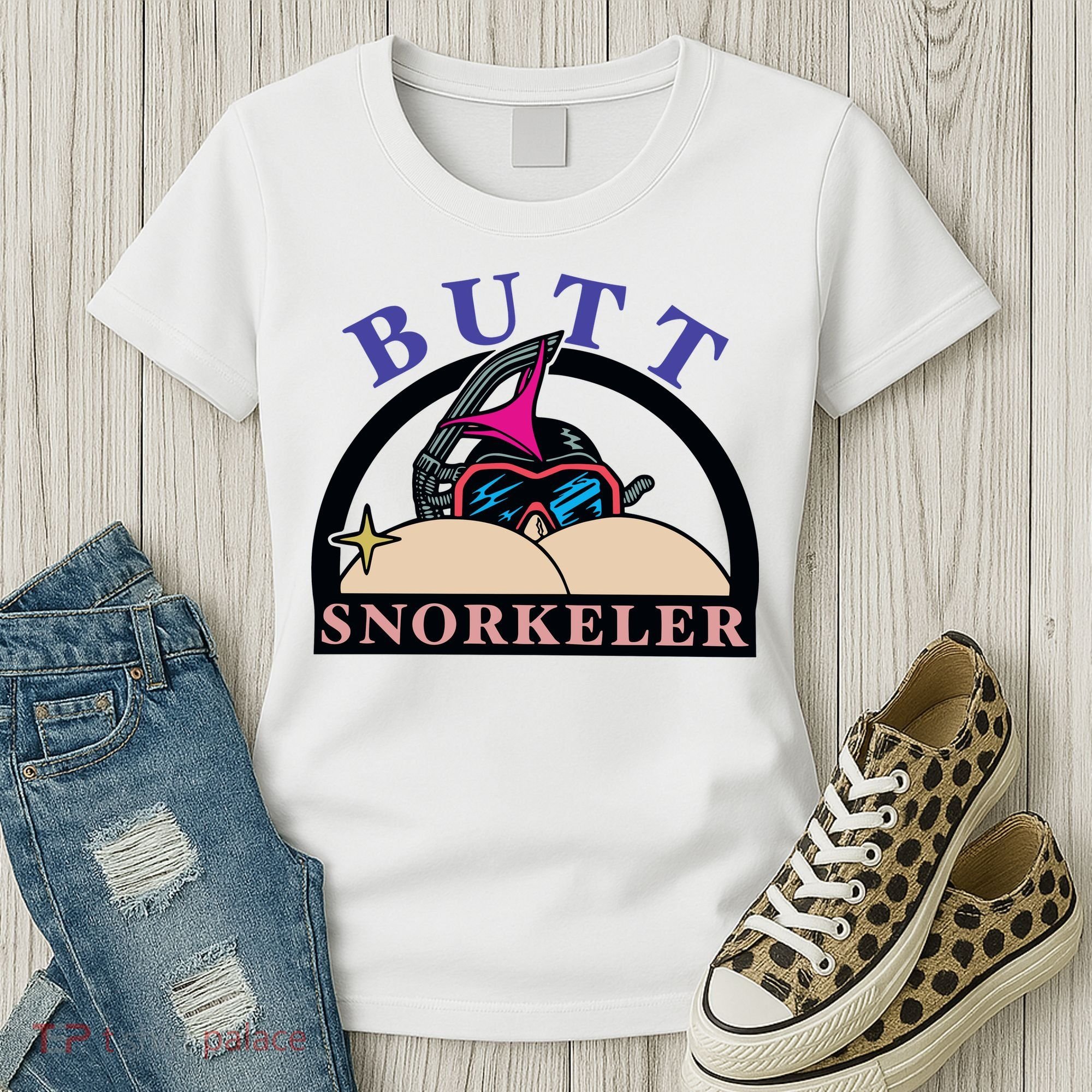 Butt Snorkeler Women's T-Shirt