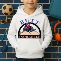 Butt Snorkeler Kids Hoodie thumb 2