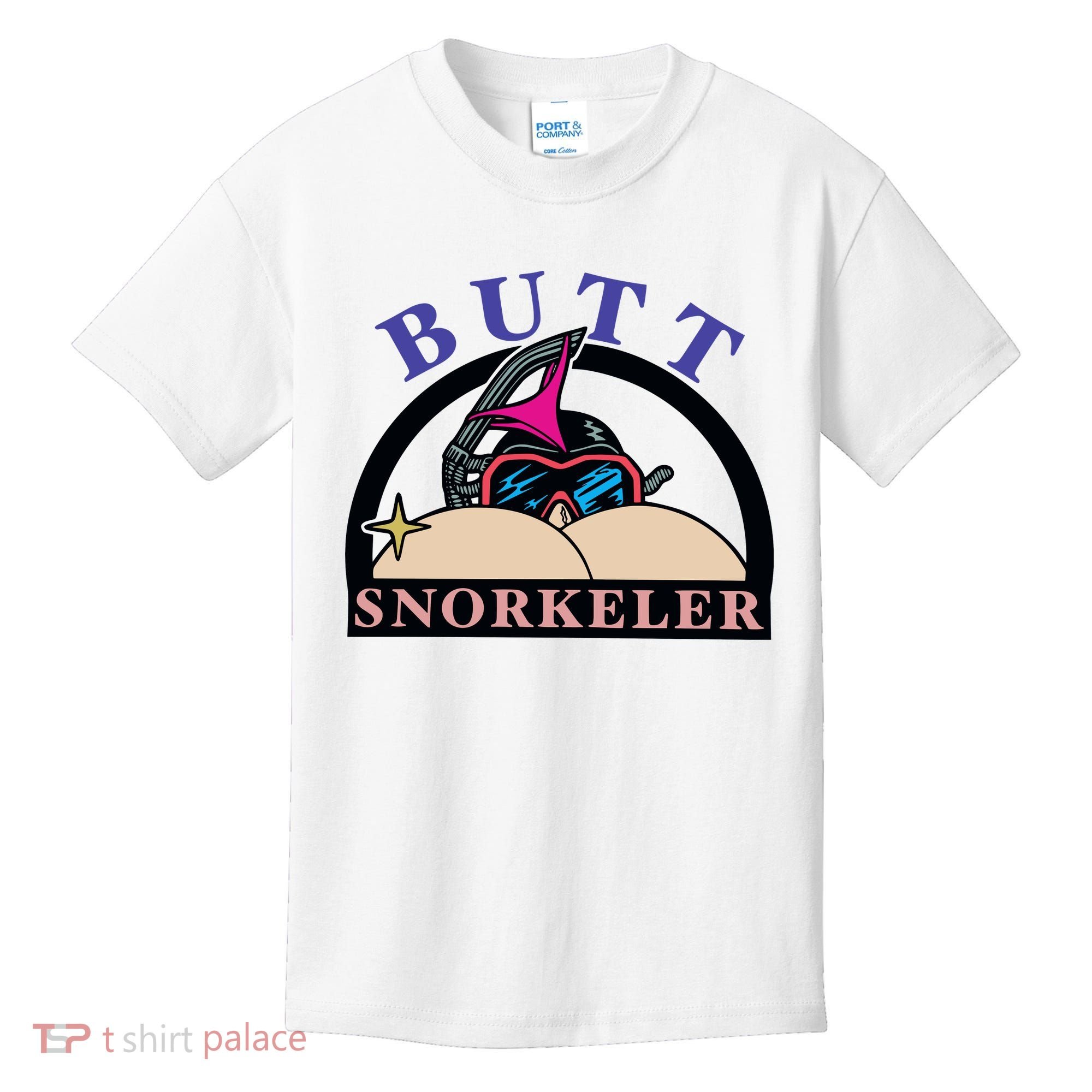 Butt Snorkeler Kids T-Shirt