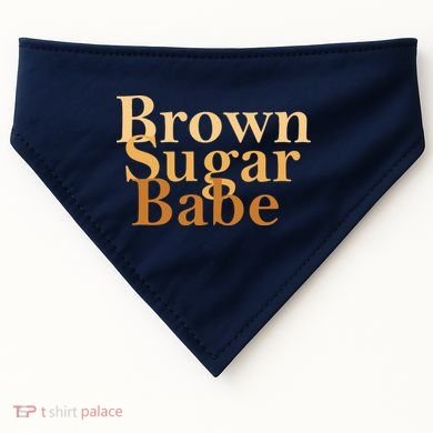 Brown Sugar Babe USA-Made Doggie Bandana
