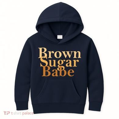 Brown Sugar Babe Kids Hoodie