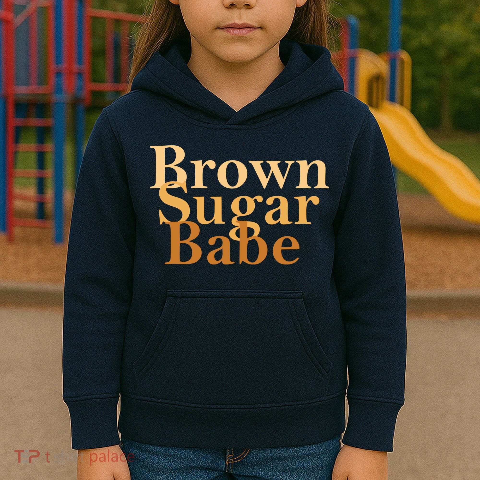 Brown Sugar Babe Kids Hoodie