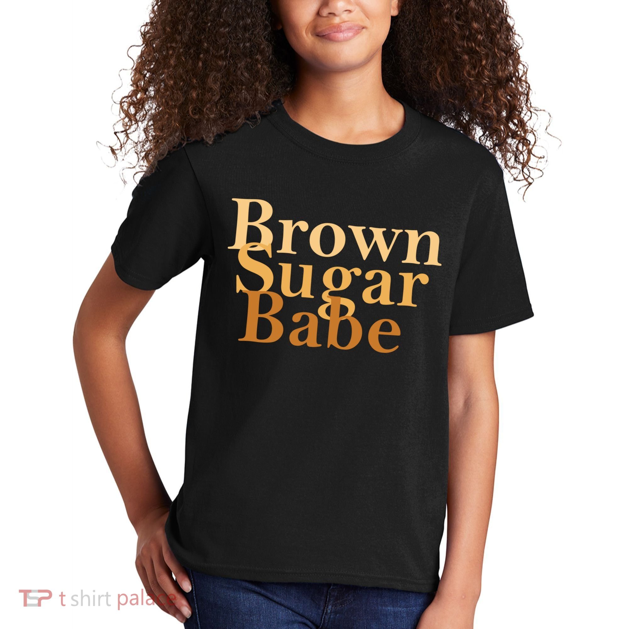 Brown Sugar Babe Kids T-Shirt