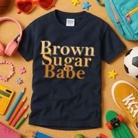 Brown Sugar Babe Kids T-Shirt thumb 3