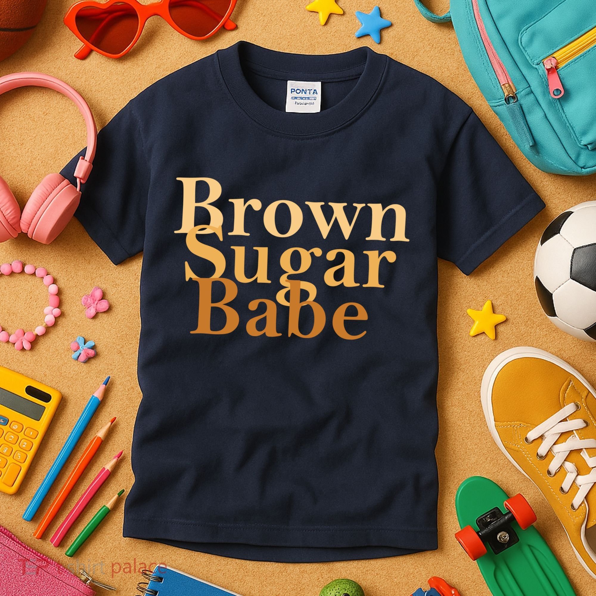Brown Sugar Babe Kids T-Shirt